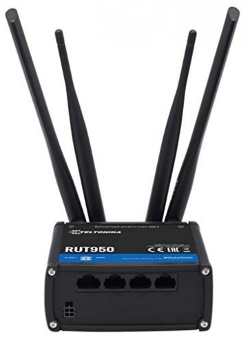 Teltonika RUT950 Black cellular wireless network equipment - Cellular 