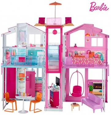 Barbie-la Casa di Malibu per Bambole con Accessori e Colori Vivaci, Gi