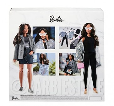 Barbie- Bambola 3 BarbieStyle Fashion Series, da Collezione, Giocattol