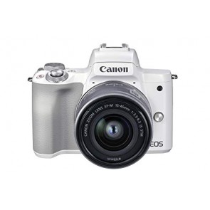 Canon EOS M50 Mark II White BODY + Canon EF-M 15-45mm