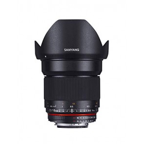 Samyang Obiettivo 16mm F/2.0 ED AS UMC CS per Canon EF, Nero