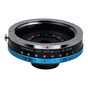 Fotodiox Pro Adattatore con-in de-disposto apertura Iris per Canon EOS