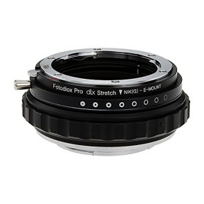 Fotodiox DLX Stretch Lens Mount Adapter Compatible with Nikon F-Mount 