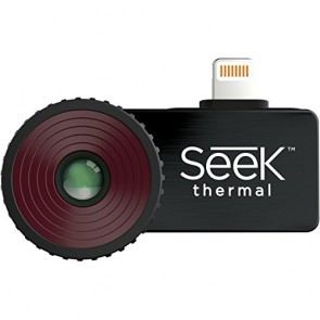 Seek Thermal LQ-EAA Fotocamera CompactPRO per iPhone/Android, Nero