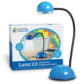 Learning Resources- Videocamera con proiettore interattiva Luna 2.0, C