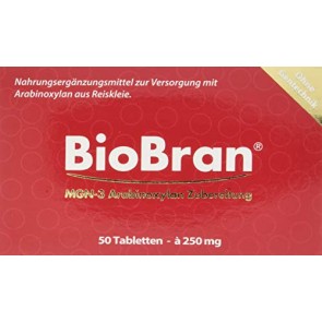 Biobran MGN3 250mg, 50 Tablets