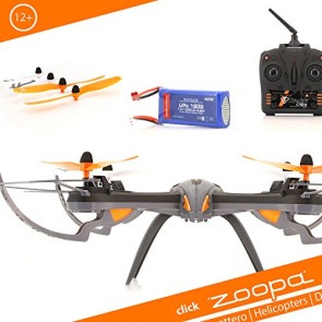 Acme - Zoopa Q 600 Mantide Quadrocopter | 2,4 GHz Telecomando | 360 Gr