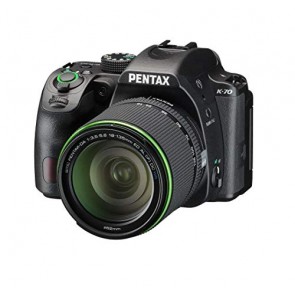 Pentax K-70 Fotocamera Kit Obiettivo, Sensore CMOS APSC da 24 mp, Moni