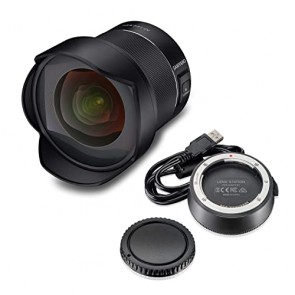 Samyang AF 14 mm F2.8 DSLR autofocus Canon EF 8008 + obiettivo grandan