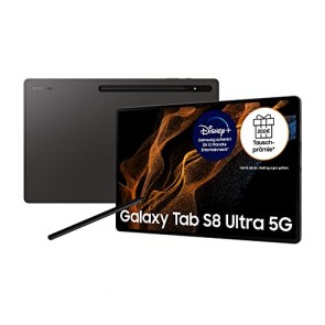 Samsung Galaxy Tab S8 Ultra, 14,6 Zoll, 256 GB interner Speicher, 12 G