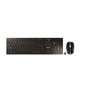 CHERRY DW 9100 SLIM, set tastiera e mouse senza fili, layout internazi