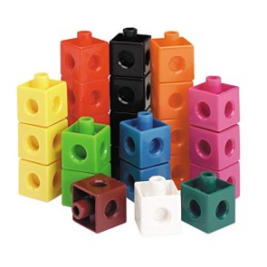 Learning Resources- Cubi da incastrare Snap Cubes, Colore, LER7586