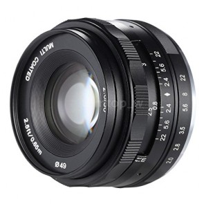 Meike Optics 50mm f 2.0 Manualfokus Objektive per Sony E-Mount