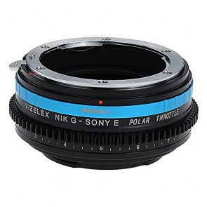Vizelex Polar Throttle Lens Adapter Compatible with Nikon F-Mount G-Ty