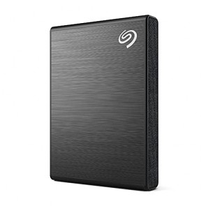 Seagate One Touch SSD, 500 GB - Colore nero, velocità fino a 1.030 MB