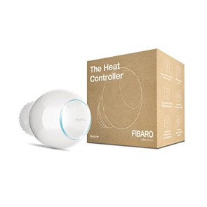 FIBARO Z-Wave Plus Testa Termostatica Intelligente, Fgt-001, Bianco