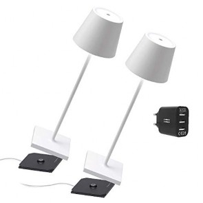 [Amazon Exclusive] Zafferano Kit 2x Lampada portatile Poldina Pro Bian