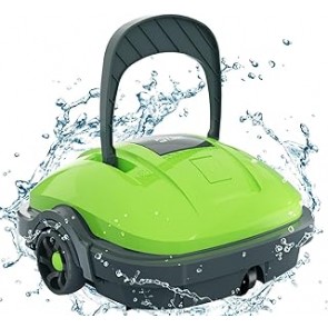 WYBOT Pool Robot, Pool Vacuum Cleaner Battery with Dual Motor, Self-Pa