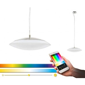 Eglo Connect Lampada a Sospensione a LED Frattina-C, Cambia Temperatur