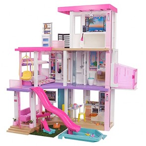 Barbie - Casa dei Sogni per Bambole con 10 Aree di Gioco come una Stan