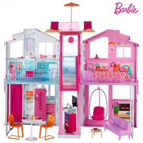 Barbie-la Casa di Malibu per Bambole con Accessori e Colori Vivaci, Gi